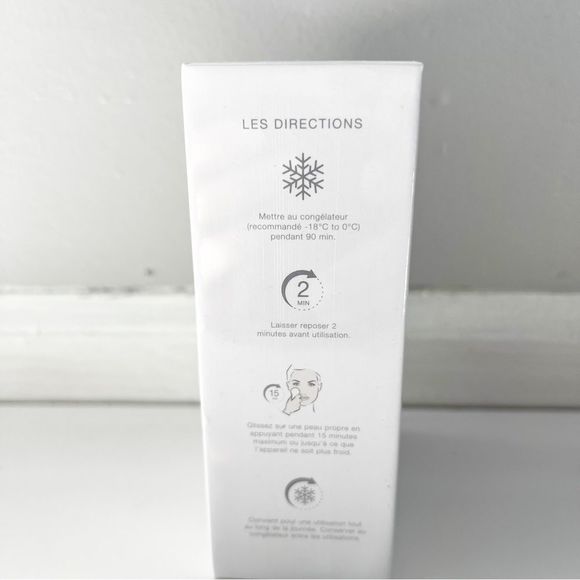 SkinInc Sculpting & Depuffing CRYO-ICE SAKE ROLLER Pink to White - Sealed & New - Picture 4 of 5